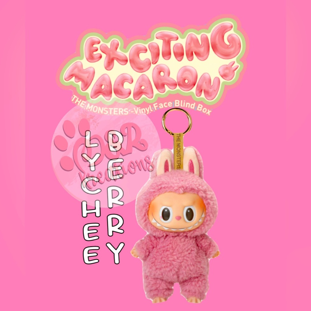 NEW/SEALED Lychee Berry Exciting Macaron